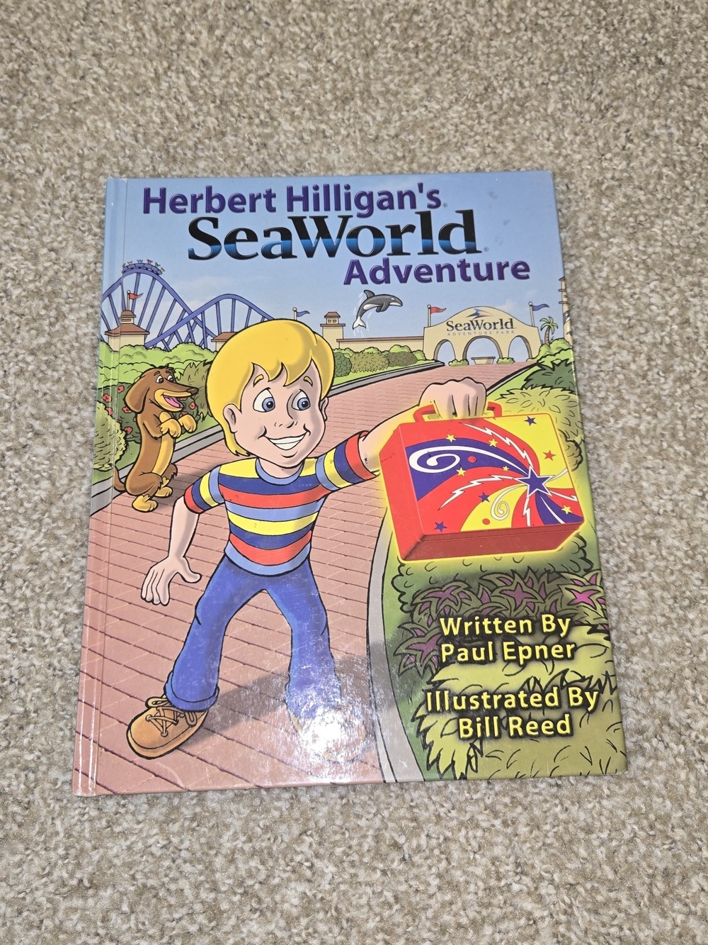 2007 Herbert Hilligan's SeaWorld Adventure - Colorful Children's Book